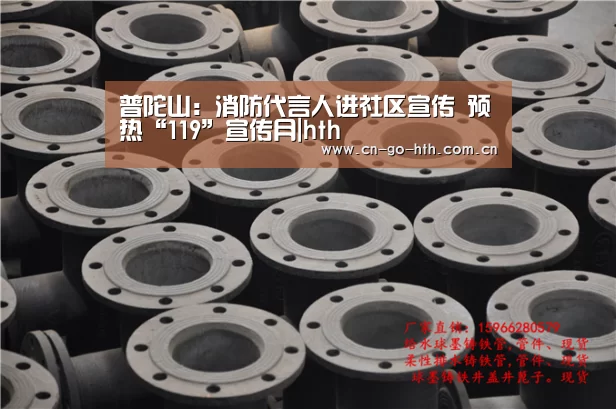 普陀山:消防代言人进社区宣传 预热“119”宣传月|hth(图1) 华体会登陆